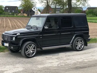 Usata Mercedes G500 296 CV (217 kW) 2004 Nero SUV