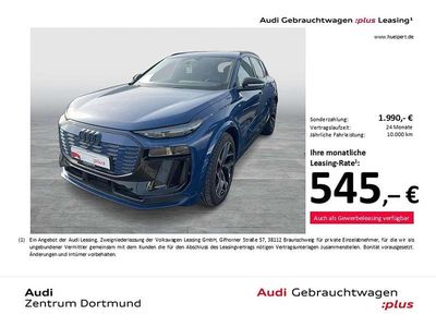 Gebraucht Audi Q6 e-tron S-Line 284 kW (387 PS) 2025 Ascariblau metallic SUV