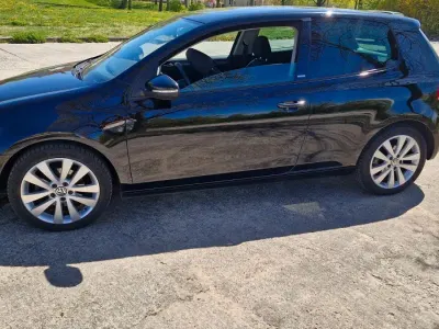 Brugt VW Golf VI Style 105 HK (77 kW) 2011 Sort Hatchback