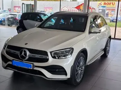Gebraucht Mercedes GLC220 AMG line 194 PS (142 kW) 2019 Weiß SUV