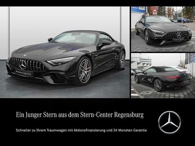 Metalliclack obsidianschwarz Gebraucht 2024 Mercedes SL63 AMG AMG Cabrio | 116.690 €