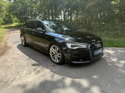 Gebraucht Audi A6 S-Line 218 PS (160 kW) 2015 Schwarz Kombi