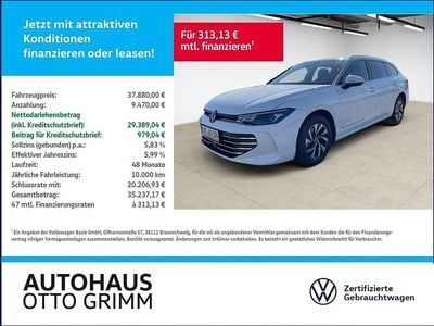 Weiß (pure white) Gebraucht 2025 VW Passat Business Kombi | 37.480 € (Guter Preis)