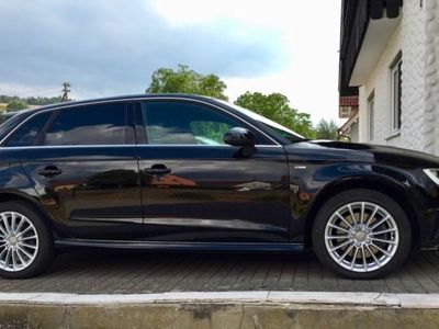 gebraucht Audi A3 Sportback 2.0 TDI Sline Stronic quattro Pano-D. Standh.