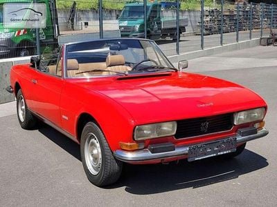 Second-hand Peugeot 504 106 CP (77 kW) 1979 Roșu Cabrio