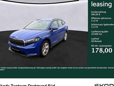 Second-hand Skoda Enyaq iV Loft 108 kW (148 CP) 2023 Albastru SUV