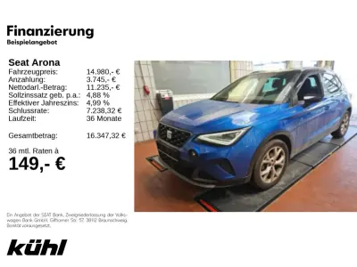 Second-hand Seat Arona FR 110 CP (80 kW) 2022 Albastru SUV