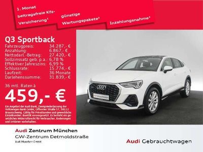 gebraucht Audi Q3 Sportback 40 TDI qu