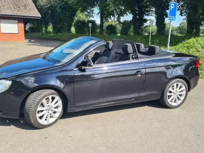 Gebraucht VW Eos 116 PS (85 kW) 2007 Schwarz Cabrio