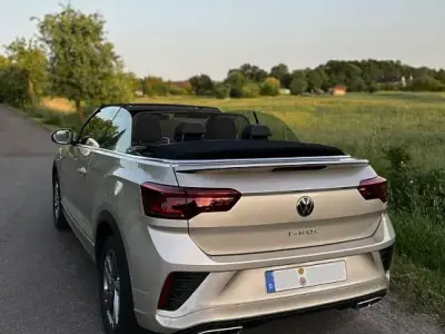 Gebraucht VW T-Roc Cabriolet R-line 150 PS (110 kW) 2024 Silber Cabrio