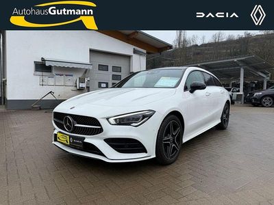 Gebraucht Mercedes CLA250e Shooting Brake Sport 218 PS (160 kW) 2021 Polarweiss  unilack Kombi