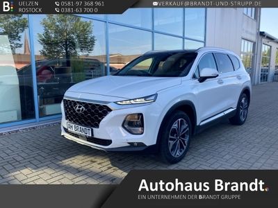 gebraucht Hyundai Santa Fe Premium 4WD 2.2 CRDi DPF Panoramadach/Leder/AHK abnehmbar