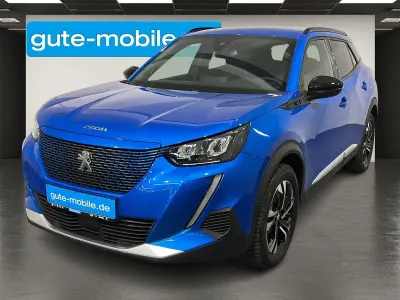Gebraucht Peugeot e-2008 Allure 100 kW (136 PS) 2022 Blau SUV