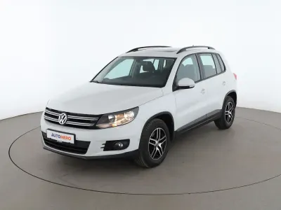 Gebraucht VW Tiguan Trendline 125 PS (91 kW) 2016 Weiß SUV