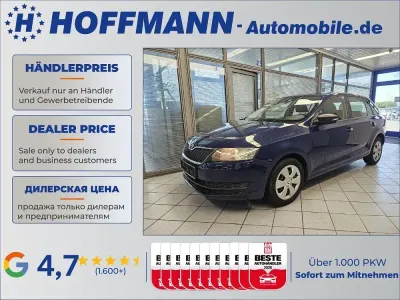 Gebraucht Skoda Rapid Active 90 PS (66 kW) 2015 Blau Kleinwagen