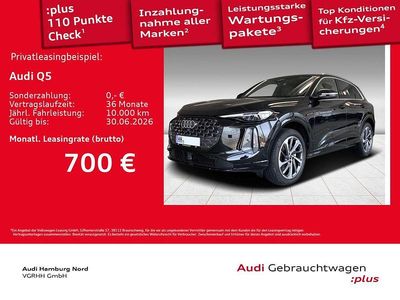 Brugt Audi Q5 Sport 204 HK (150 kW) 2026 Sort SUV