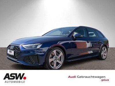 Navarrablau metallic Gebraucht 2022 Audi A4 S-Line Kombi | 34.930 € (Etwas zu teuer)