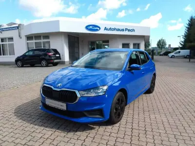 Gebraucht Skoda Fabia Ambition 80 PS (58 kW) 2023 Energyblue Kleinwagen