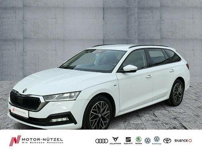 Gebraucht Skoda Octavia Clever 150 PS (110 kW) 2021 Weiß Kombi