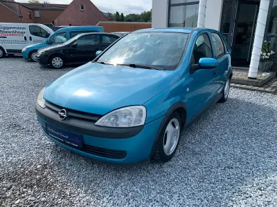 Gebraucht Opel Corsa 60 PS (44 kW) 2002 Blau Kleinwagen