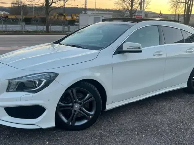 Gebraucht Mercedes CLA220 Shooting Brake 177 PS (130 kW) 2015 Weiß Kombi