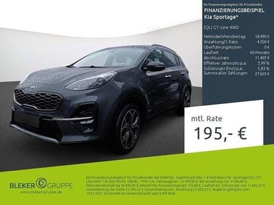 Gebraucht Kia Sportage GT-Line 185 PS (136 kW) 2021 (h8g) pentametal met. SUV