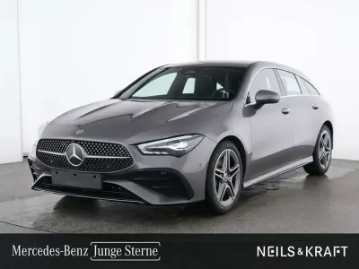 Gebraucht Mercedes CLA200 AMG 163 PS (119 kW) 2025 Metalliclack mountaingrau Kombi