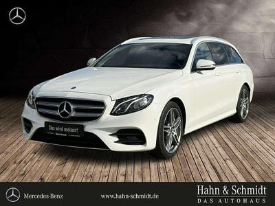 Gebraucht Mercedes E300 AMG 258 PS (189 kW) 2020 Unilack polarweiß Kombi