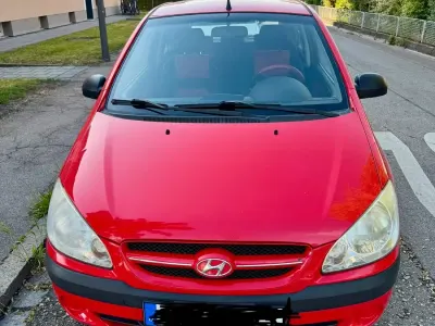 Gebraucht Hyundai Getz 67 PS (49 kW) 2008 Rot Kleinwagen