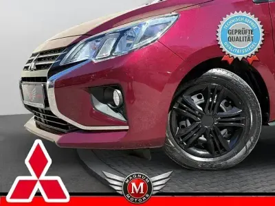 Brugt Mitsubishi Space Star Intro Edition 71 HK (52 kW) 2020 Rød Hatchback
