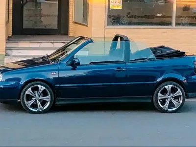 Brugt VW Golf Cabriolet 101 HK (74 kW) 1998 Blå Cabriolet