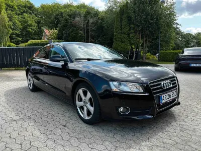 Brugt Audi A5 Sportback 179 HK (131 kW) 2010 Sort Hatchback