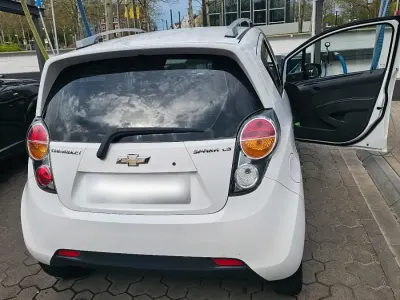 Brugt Chevrolet Spark 2011 Hvid Hatchback