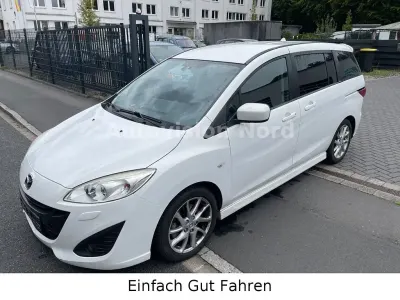 Gebraucht Mazda 5 116 PS (85 kW) 2012 Weiß Van / Kleinbus