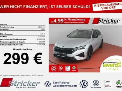 Gebraucht Skoda Octavia RS 265 PS (194 kW) 2025 Brillantsilber metallic Kombi