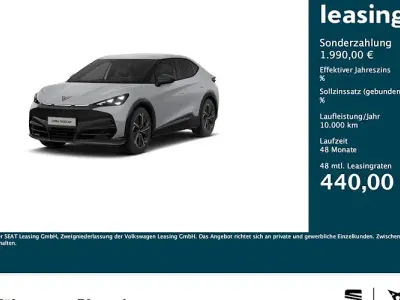 Ny Cupra Tavascan Endurance 210 kW (286 HK) 2026 Hvid SUV