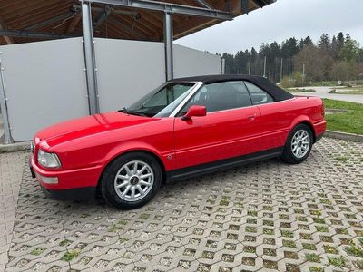 Gebraucht Audi Cabriolet 133 PS (97 kW) 1993 Rot Cabrio