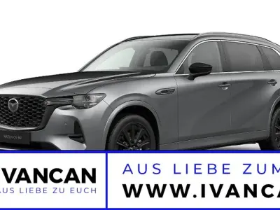 Neu Mazda CX-80 Homura-Line 328 PS (241 kW) 2025 Machine gray SUV