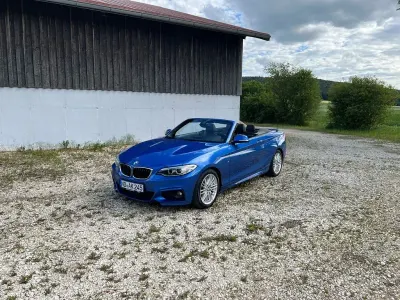 Gebraucht BMW 228 M Sport 245 PS (180 kW) 2016 Blau Cabrio