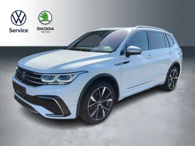 Gebraucht VW Tiguan Allspace R-line 200 PS (147 kW) 2023 Weiß SUV
