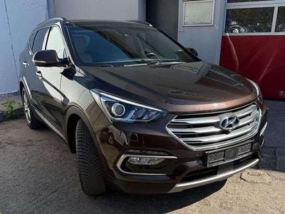 Gebraucht Hyundai Santa Fe Premium 200 PS (147 kW) 2017 Tan brown / mic SUV
