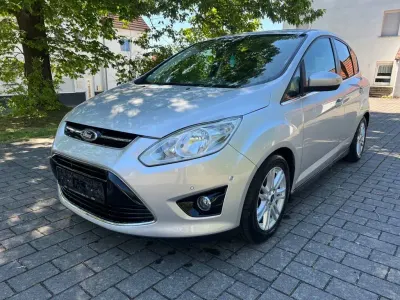 Gebraucht Ford C-MAX Titanium 125 PS (91 kW) 2012 Silber Van / Kleinbus