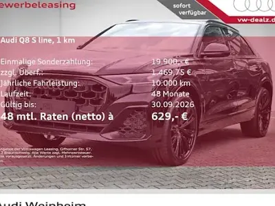 Neu Audi Q8 Ambiente 490 PS (360 kW) 2026 Schwarz SUV