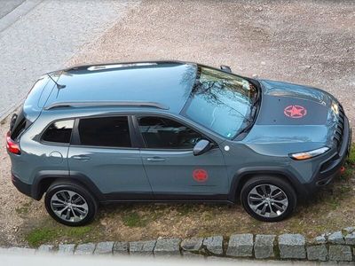 gebraucht Jeep Cherokee Trailhawk 2.4 L. Rammsch., Trittbretter, 8 Fach Alu