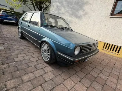Gebraucht VW Golf II 55 PS (40 kW) 1989 Blau Kleinwagen