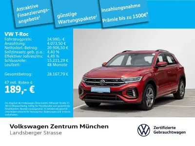 Gebraucht VW T-Roc R-line 116 PS (85 kW) 2024 Rot SUV