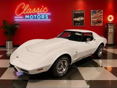 Gebraucht Corvette C3 211 PS (155 kW) 1977 Weiß Coupé