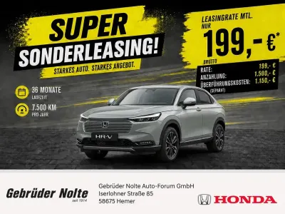 Gebraucht Honda HR-V Elegance 131 PS (96 kW) 2026 Schwarz / SUV