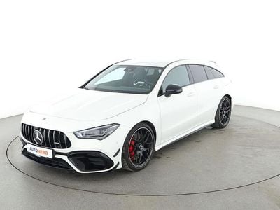 Gebraucht Mercedes CLA45 AMG Shooting Brake AMG 422 PS (310 kW) 2022 Weiß Kombi