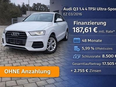 Gebraucht Audi Q3 Sport 150 PS (110 kW) 2016 Weiß SUV